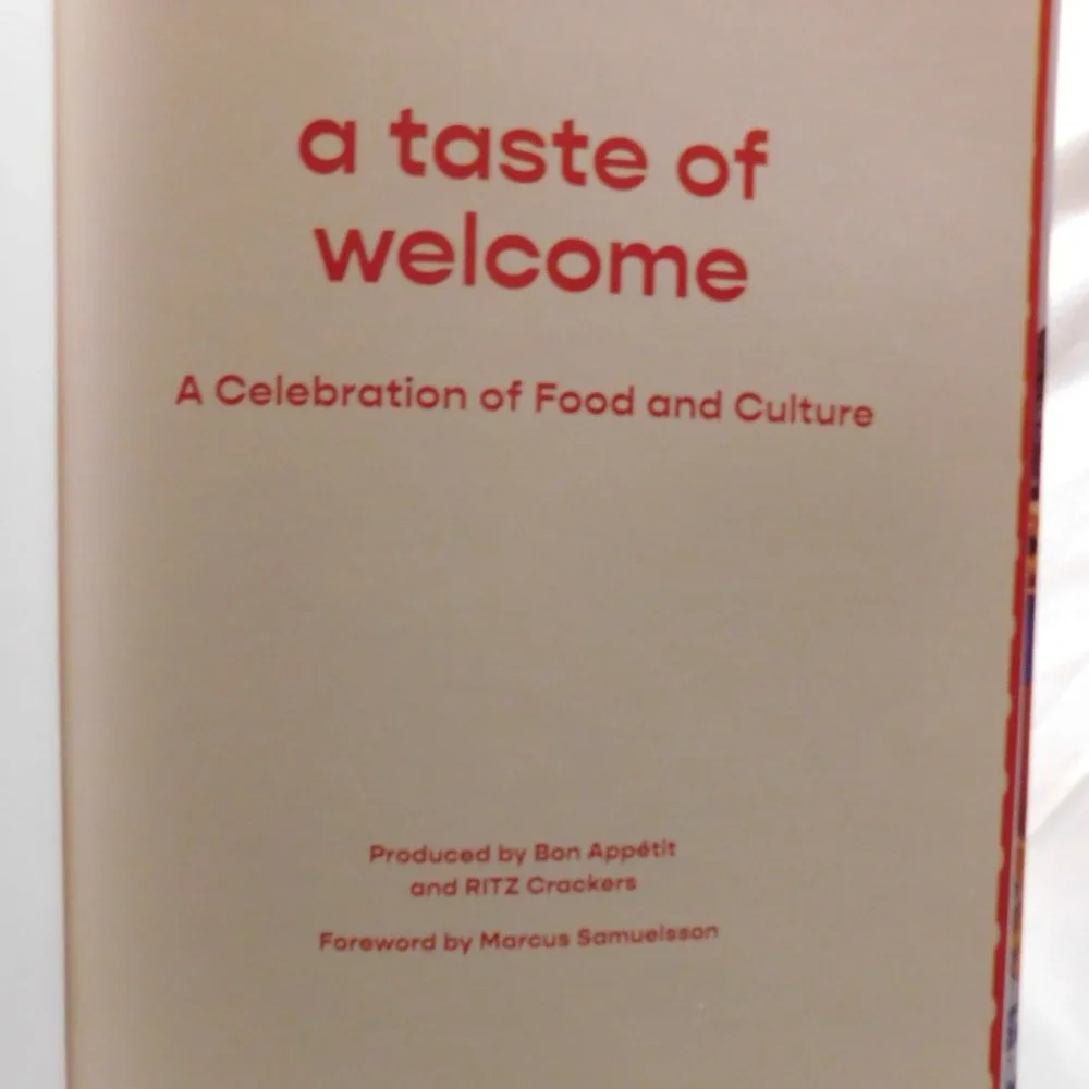 Ritz Crackers & Bon Appétit Cookbook Taste of Welcome Celebration Food Culture